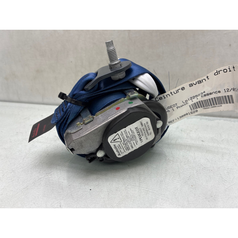 Pretensionneur de ceinture avant droit PEUGEOT 208 1 Photo n°1