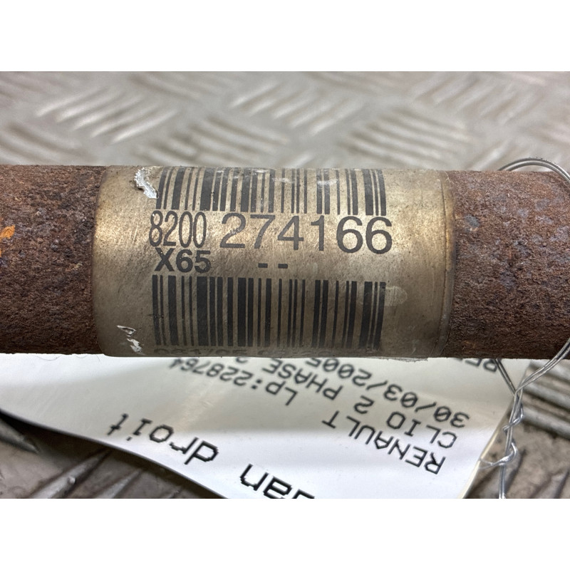 Cardan droit (transmission) RENAULT CLIO 2 Photo n°4