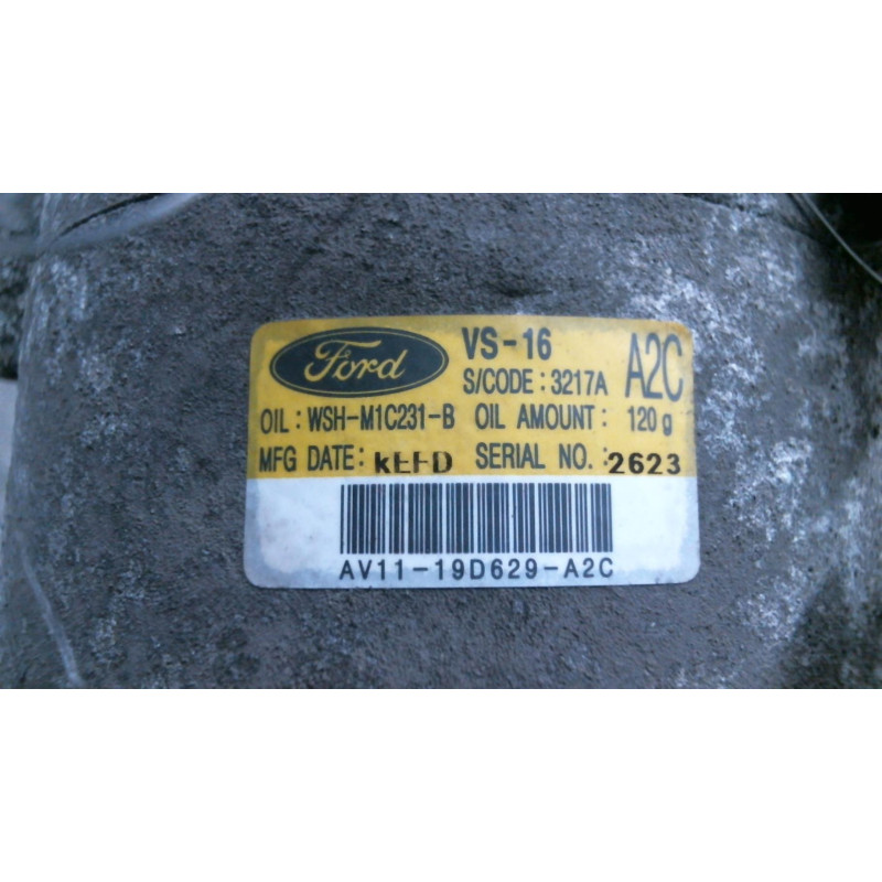Compresseur clim FORD ECOSPORT Photo n°3