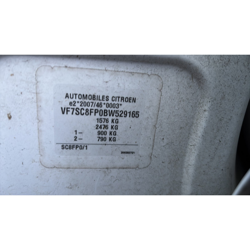 Boite de vitesses CITROEN C3 2 Photo n°16