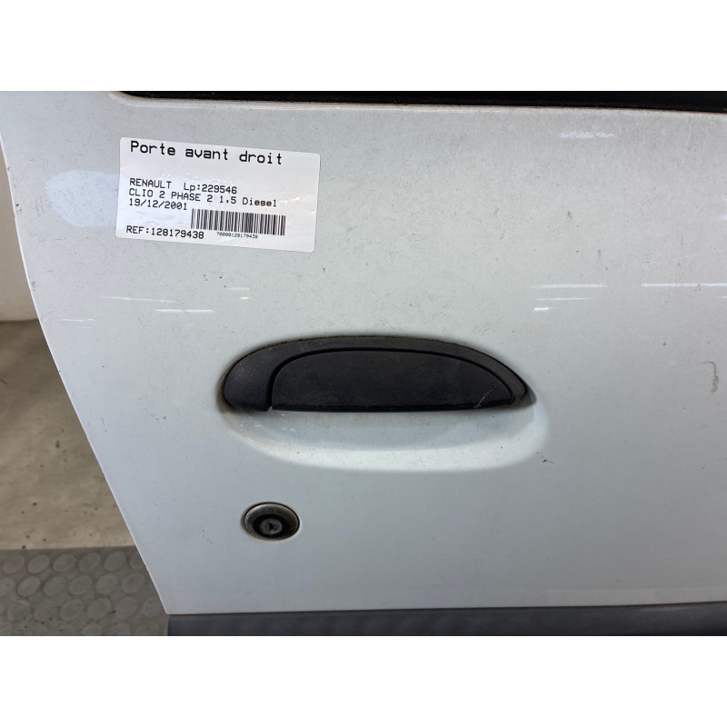 Porte avant droit RENAULT CLIO 2 Photo n°4