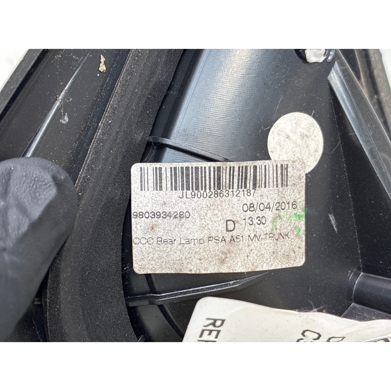 Feu arriere secondaire droit (feux) CITROEN C3 2 Photo n°3