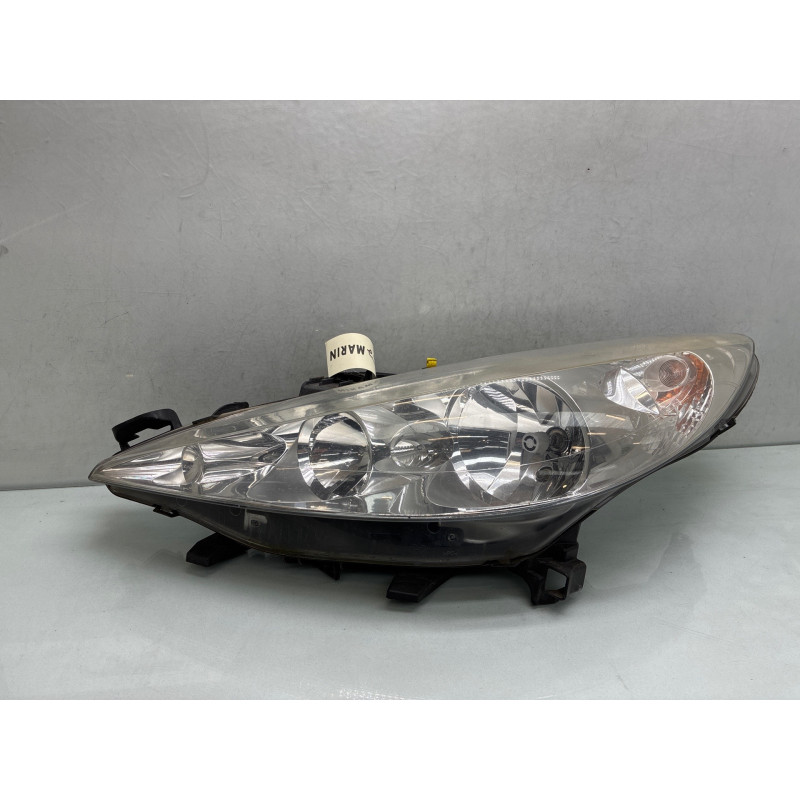 Optique avant principal gauche (feux)(phare) PEUGEOT 207 Photo n°5