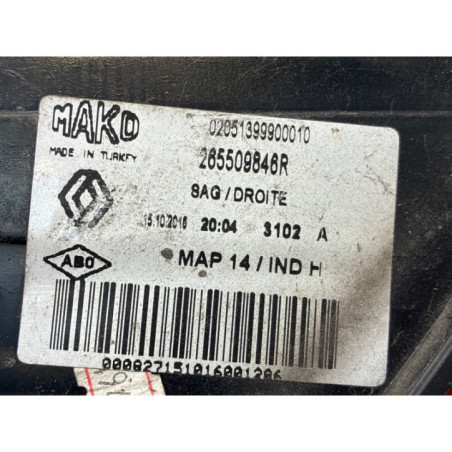 Feu arriere principal droit (feux) RENAULT CLIO 4
