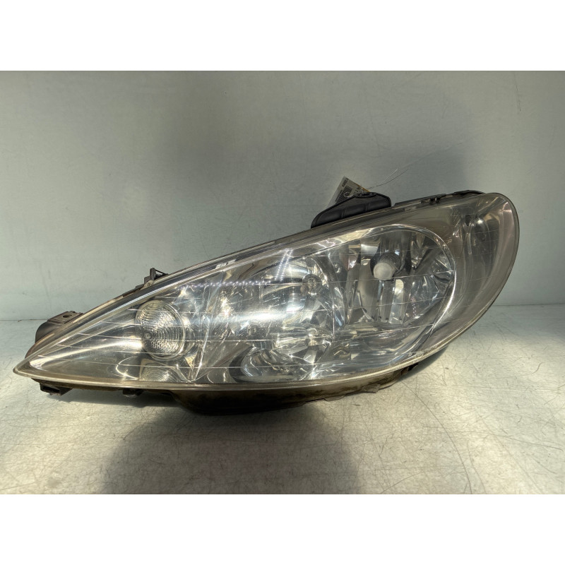 Optique avant principal gauche (feux)(phare) PEUGEOT 206 Photo n°4