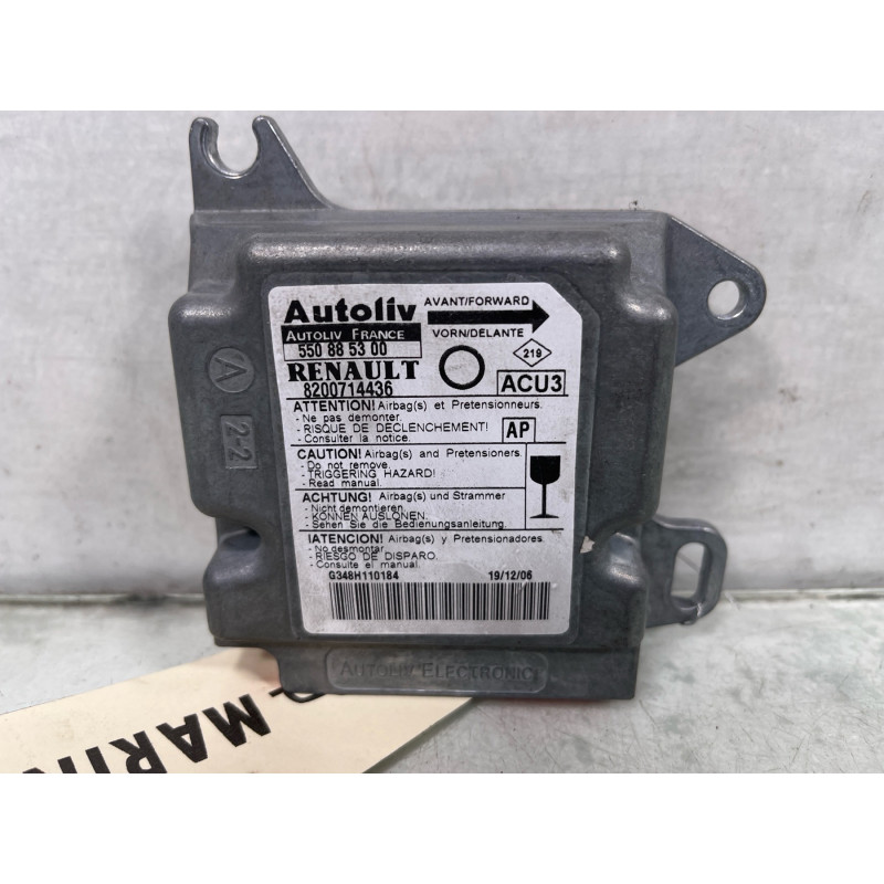Boitier air bag RENAULT TWINGO 1 Photo n°3