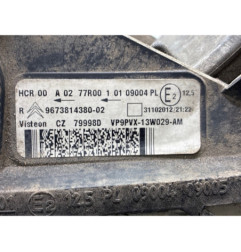 Optique avant principal droit (feux)(phare) CITROEN C3 2