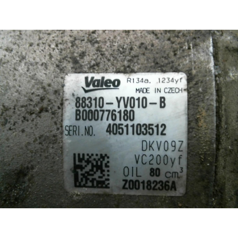 Compresseur clim CITROEN C1 2 Photo n°1