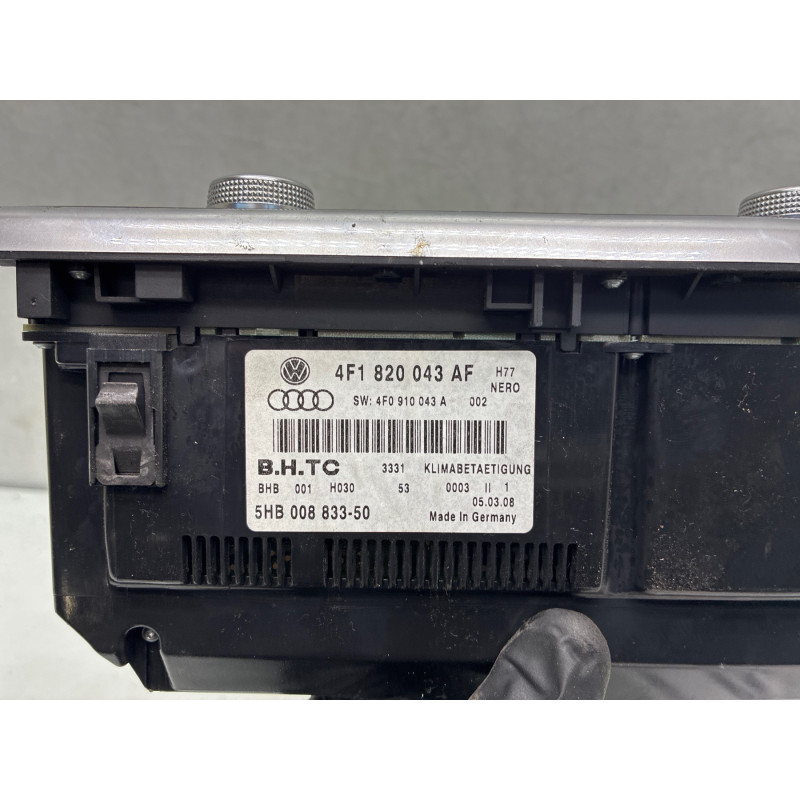 Commande chauffage AUDI A6 3 Photo n°3