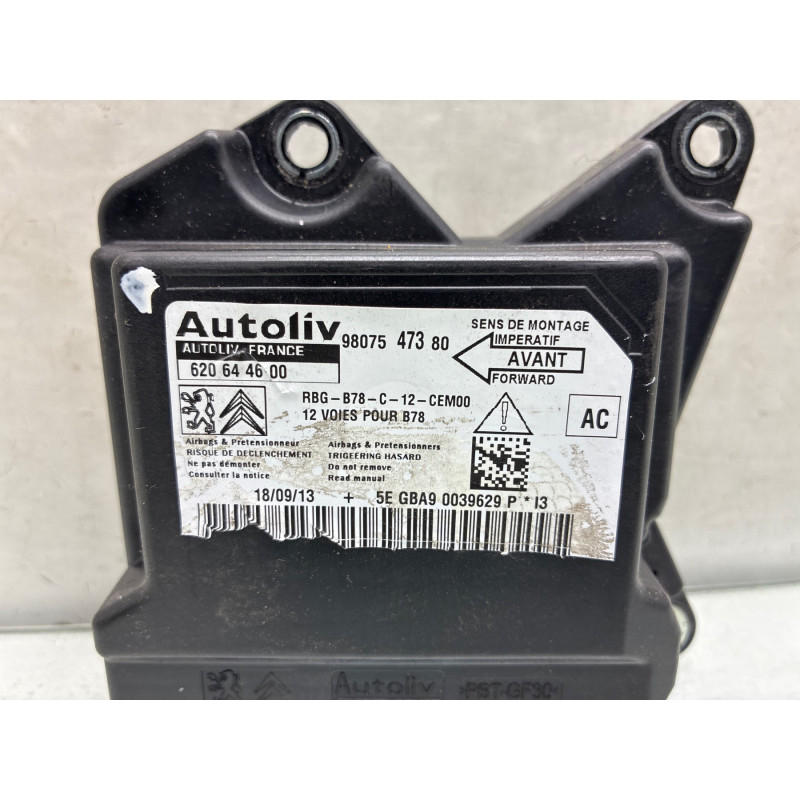 Boitier air bag CITROEN C4 GRAND PICASSO 2 Photo n°2