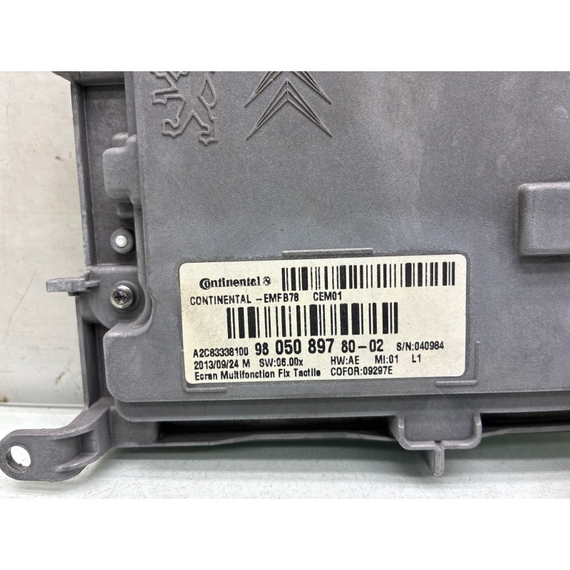 Ecran GPS CITROEN C4 GRAND PICASSO 2 Photo n°4