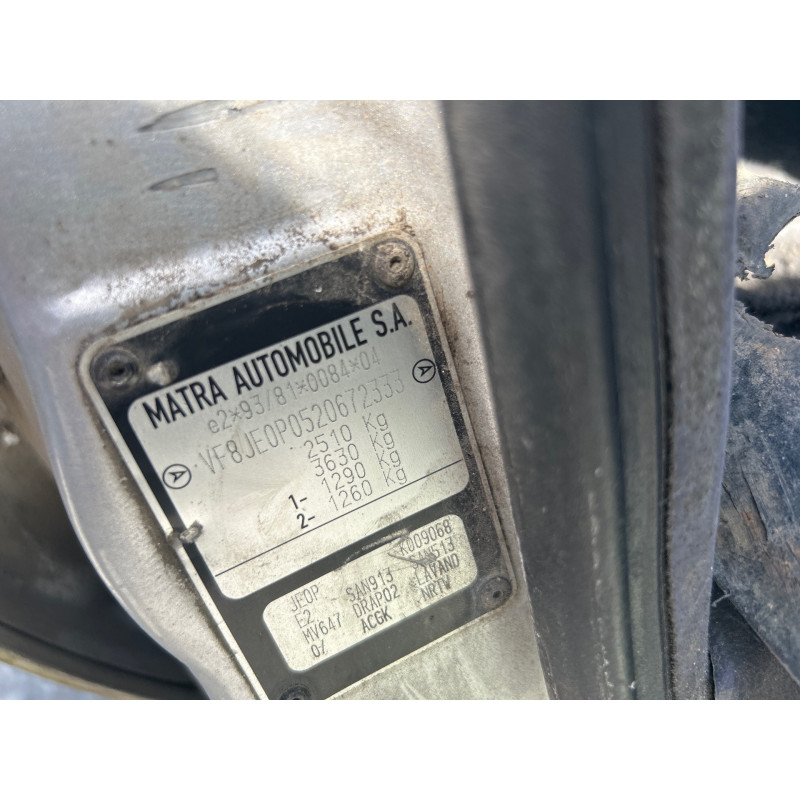 Vitre arriere droit RENAULT ESPACE 3 Photo n°10