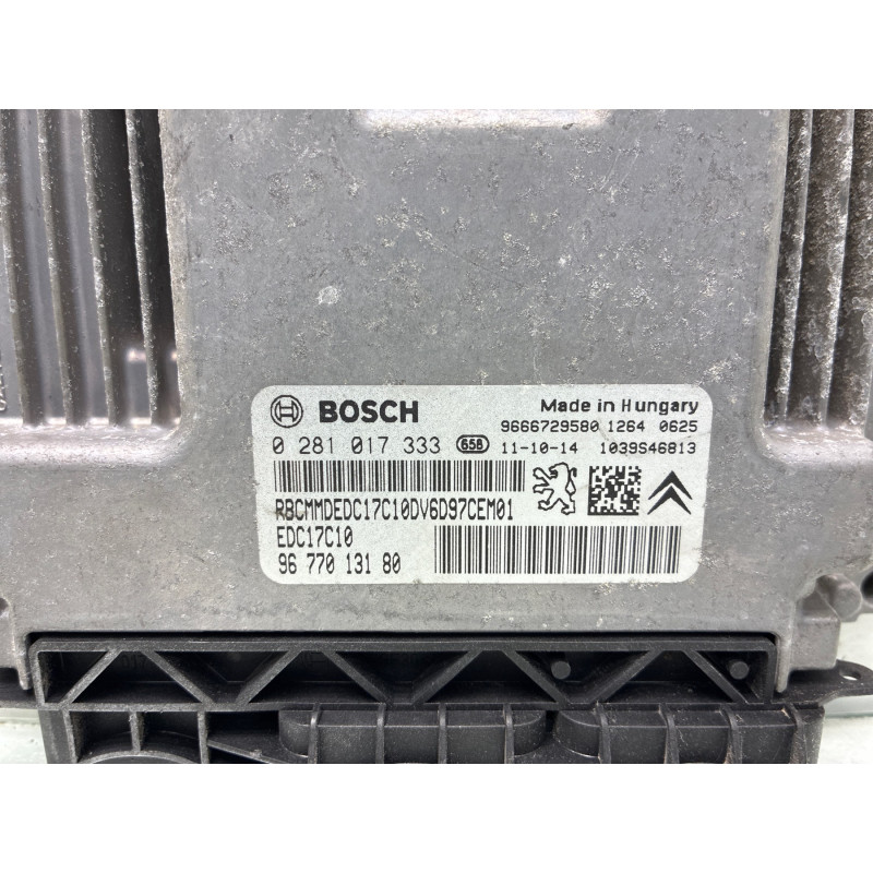 Calculateur moteur PEUGEOT 207 Photo n°4