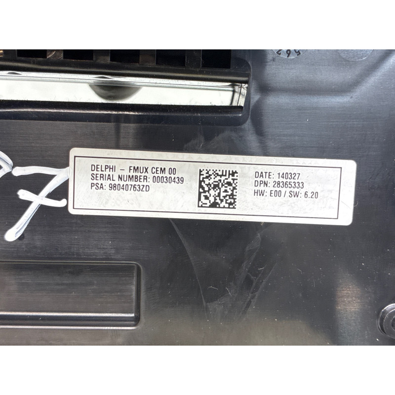 Commande chauffage CITROEN C4 2 Photo n°3