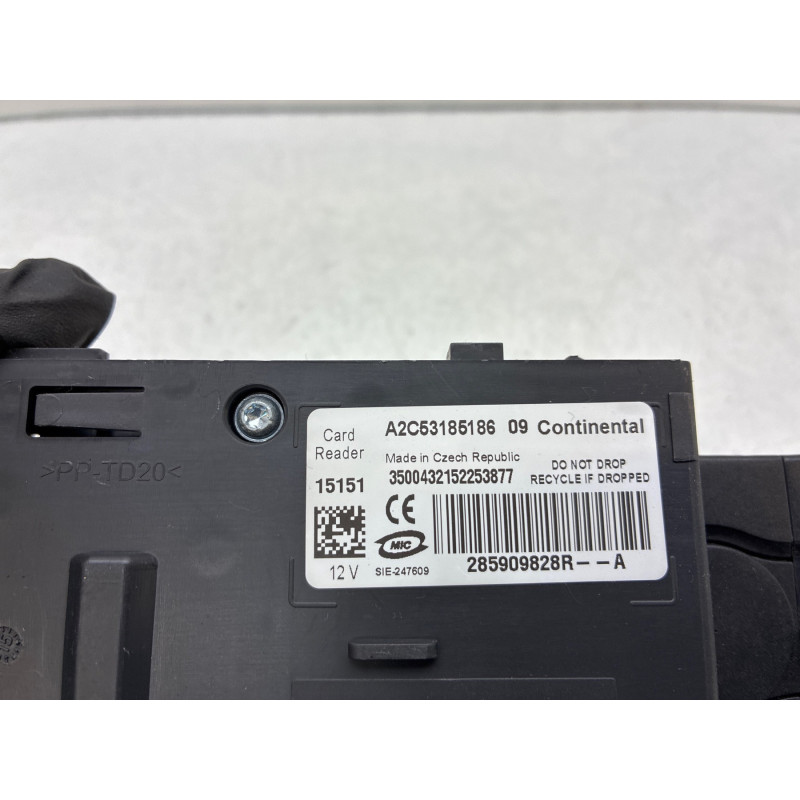 Lecteur de carte (neiman) RENAULT MEGANE 3 Photo n°3