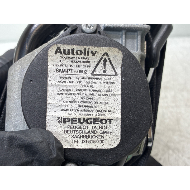 Pretensionneur de ceinture avant droit PEUGEOT 308 1 Photo n°7