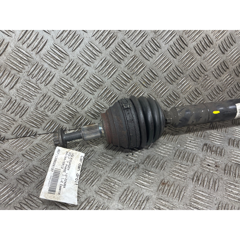 Cardan droit (transmission) VOLKSWAGEN GOLF 7 Photo n°1