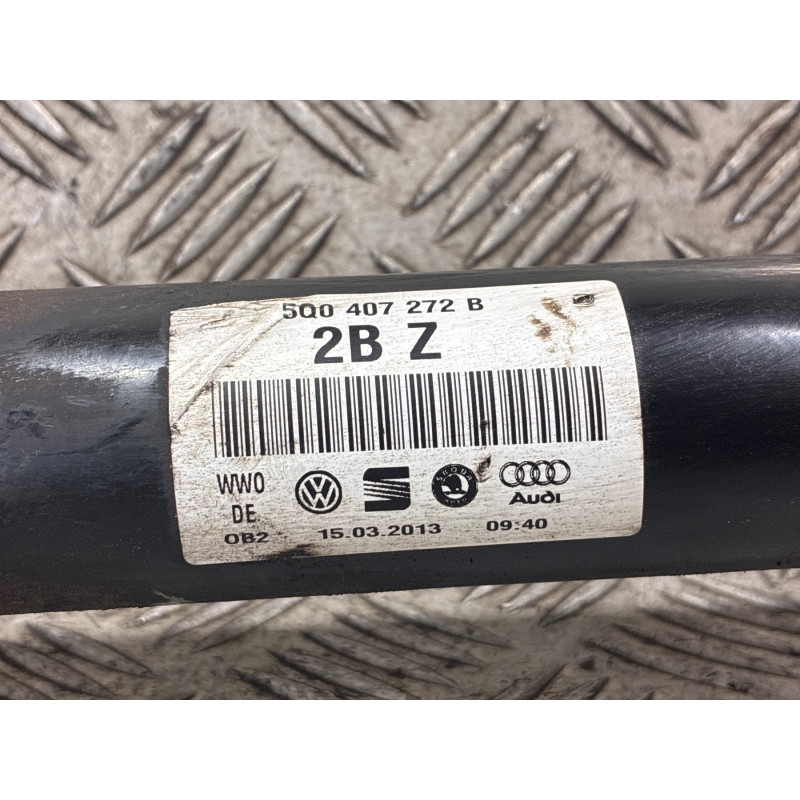 Cardan droit (transmission) VOLKSWAGEN GOLF 7 Photo n°2