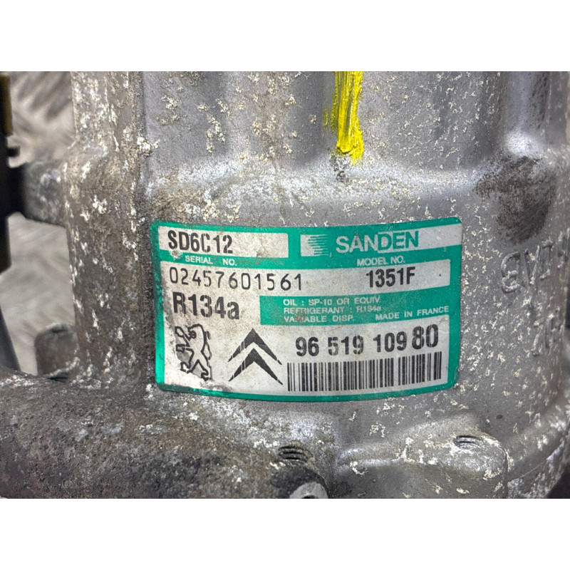 Compresseur clim CITROEN C4 1 Photo n°3