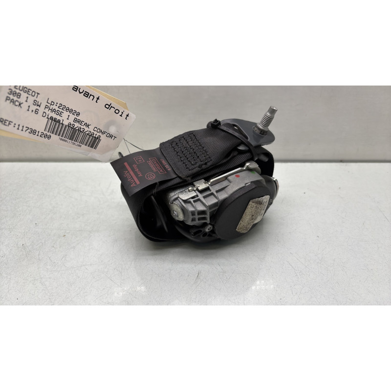Pretensionneur de ceinture avant droit PEUGEOT 308 1 SW Photo n°5