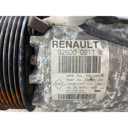 Compresseur clim RENAULT CAPTUR 1 Photo n°1