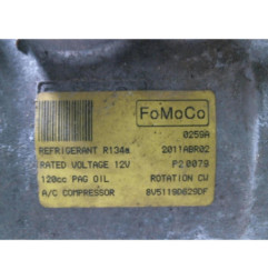 Compresseur clim FORD FIESTA 6 Photo n°1