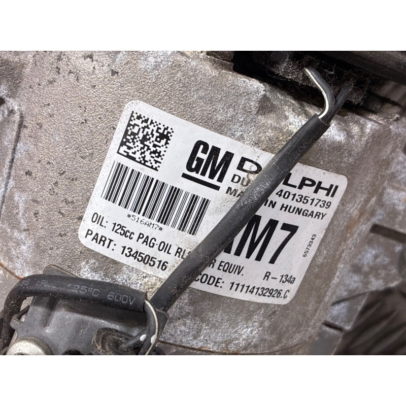 Compresseur clim OPEL ASTRA J SPORTS Photo n°5