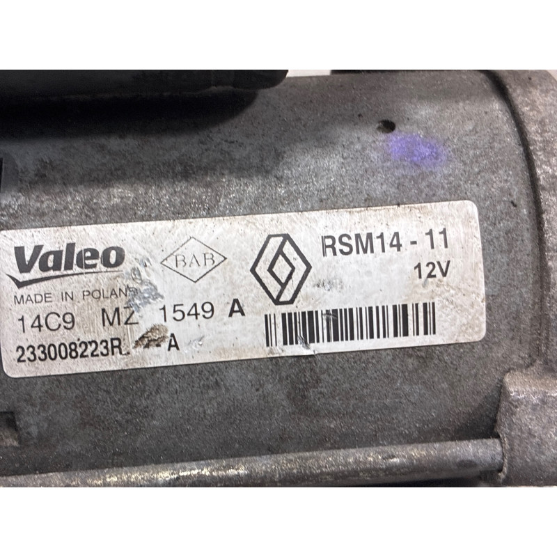 Demarreur RENAULT KANGOO 2 Photo n°4