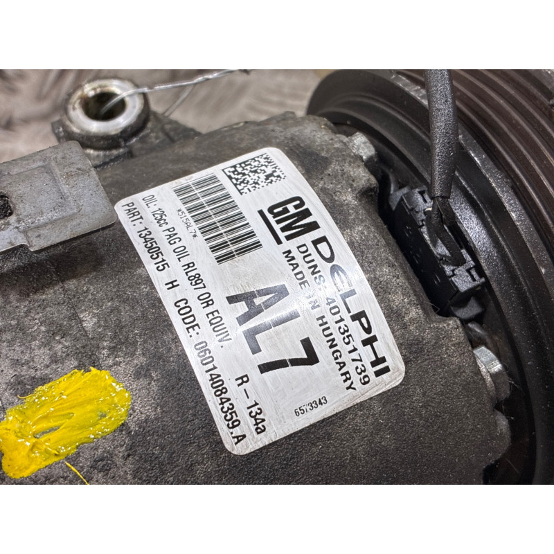 Compresseur clim OPEL MERIVA B Photo n°3