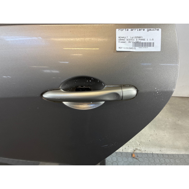 Porte arriere gauche RENAULT GRAND SCENIC 3 Photo n°3