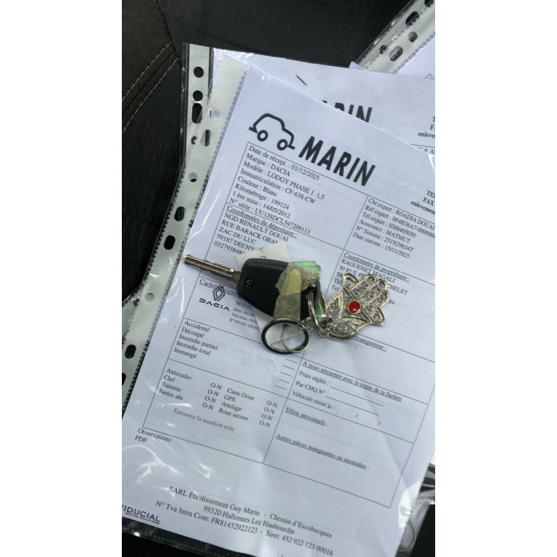 Cremaillere assistee DACIA LODGY Photo n°13