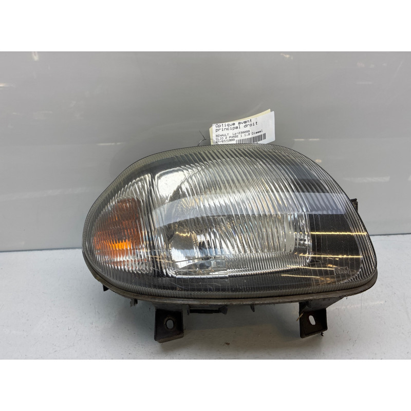 Optique avant principal droit (feux)(phare) RENAULT CLIO 2 Photo n°2