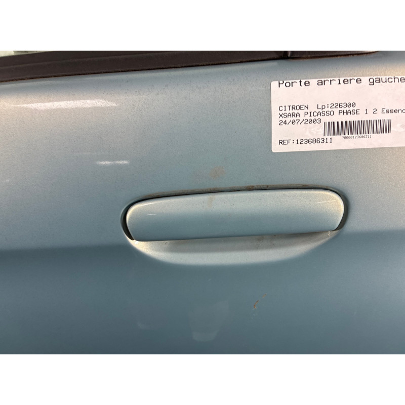 Porte arriere gauche CITROEN XSARA PICASSO Photo n°4