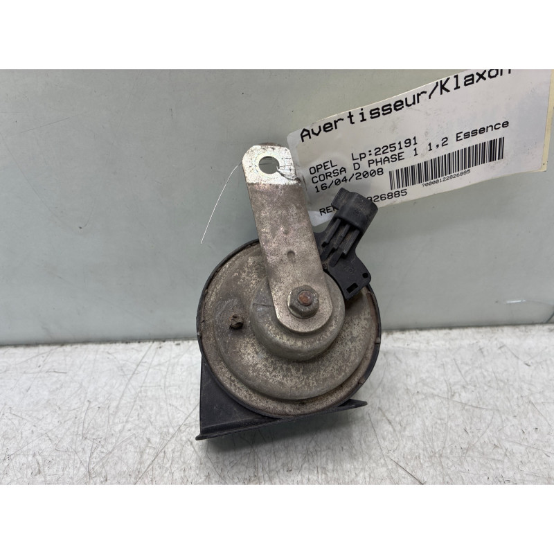 Avertisseur/Klaxon OPEL CORSA D Photo n°3