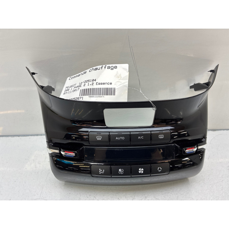 Commande chauffage PEUGEOT 208 1 Photo n°3