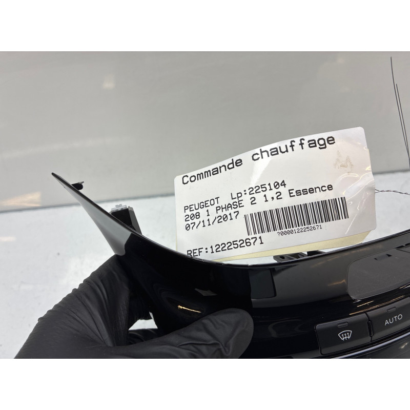 Commande chauffage PEUGEOT 208 1 Photo n°4