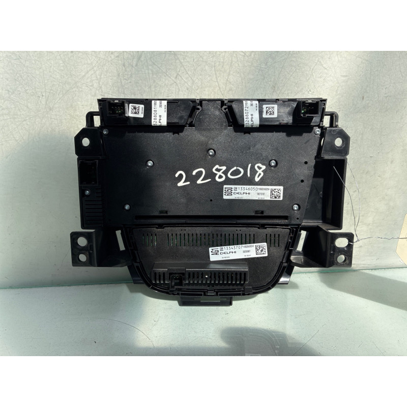 Commande chauffage OPEL ASTRA J Photo n°4
