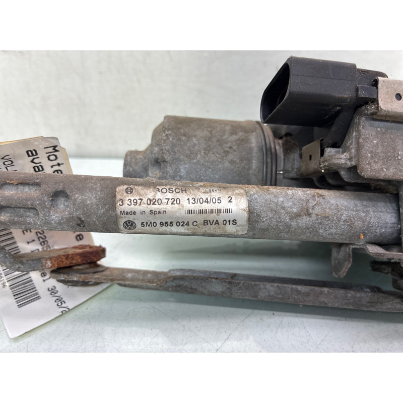 Moteur essuie glace avant droit VOLKSWAGEN GOLF PLUS Photo n°4