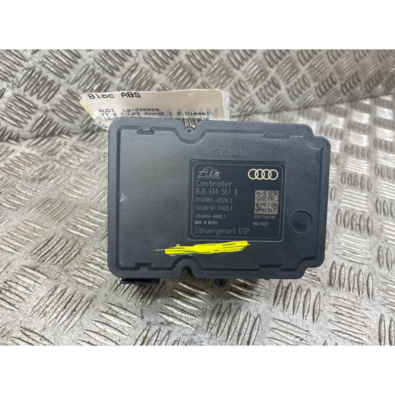 Bloc ABS (freins anti-blocage) AUDI TT 2 Photo n°3