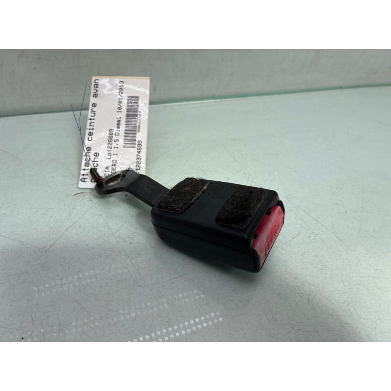 Attache ceinture avant gauche DACIA SANDERO 1 Photo n°2