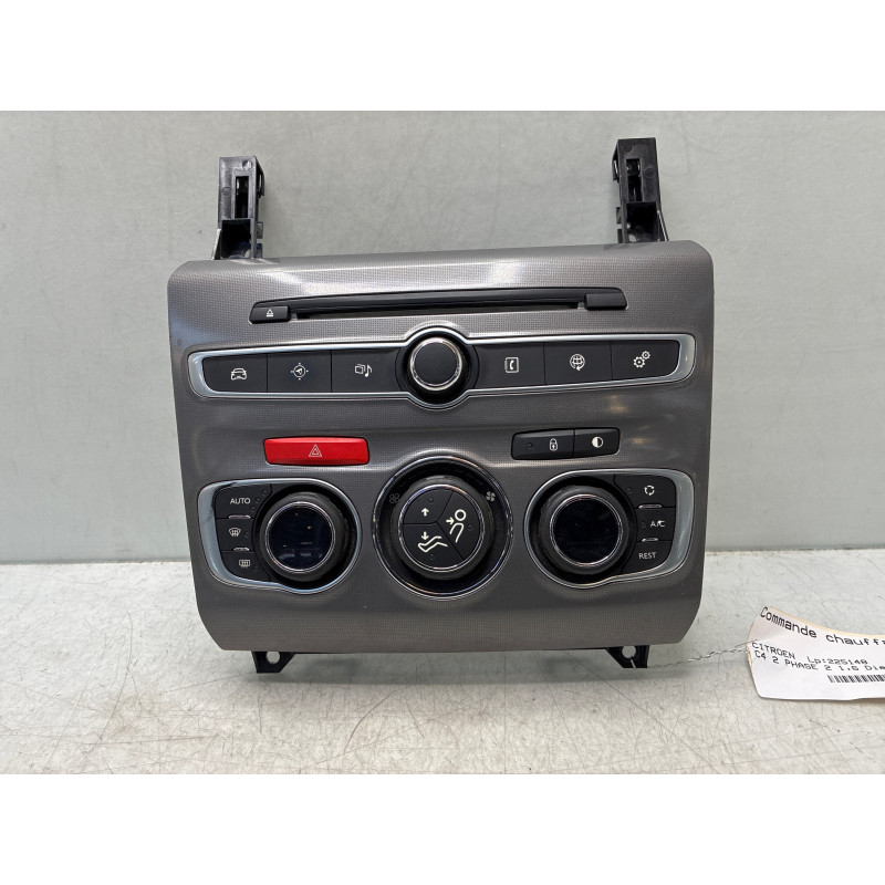 Commande chauffage CITROEN C4 2 Photo n°1