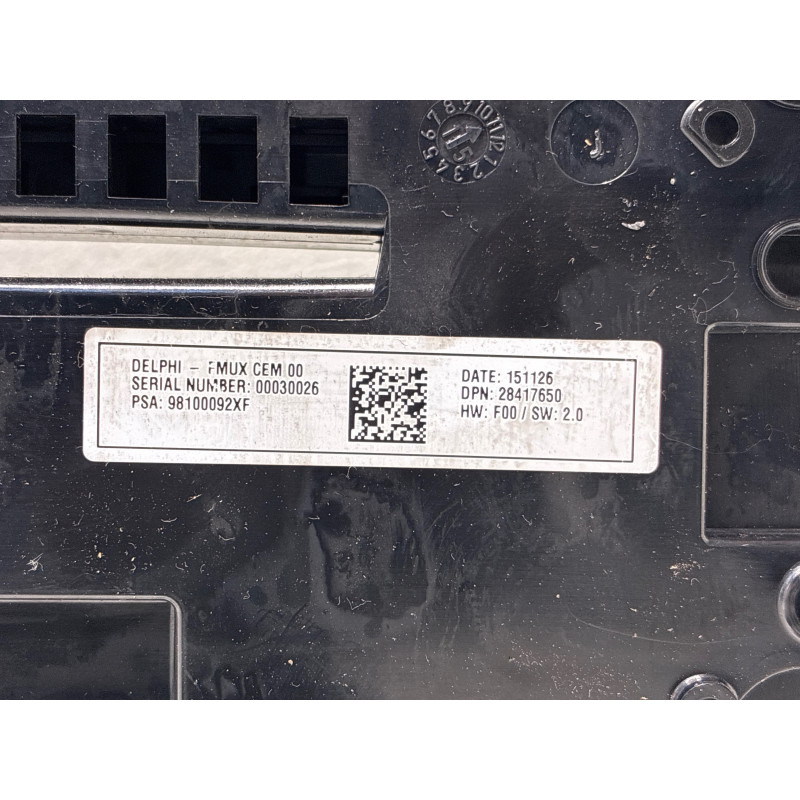 Commande chauffage CITROEN C4 2 Photo n°3