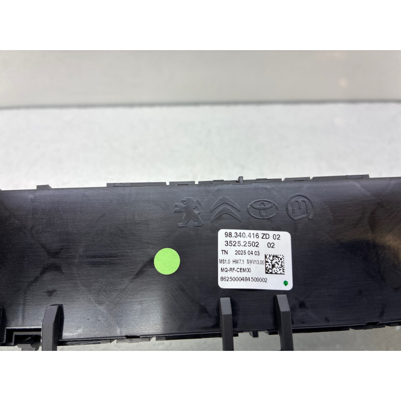 Commande chauffage TOYOTA PROACE 3 CITY Photo n°3