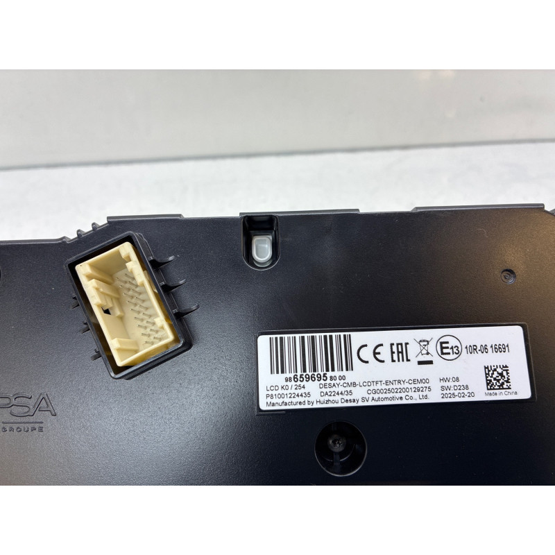 Compteur TOYOTA PROACE 3 CITY Photo n°4