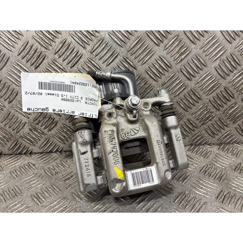 Etrier arriere gauche (freinage) TOYOTA PROACE 3 CITY Photo n°1