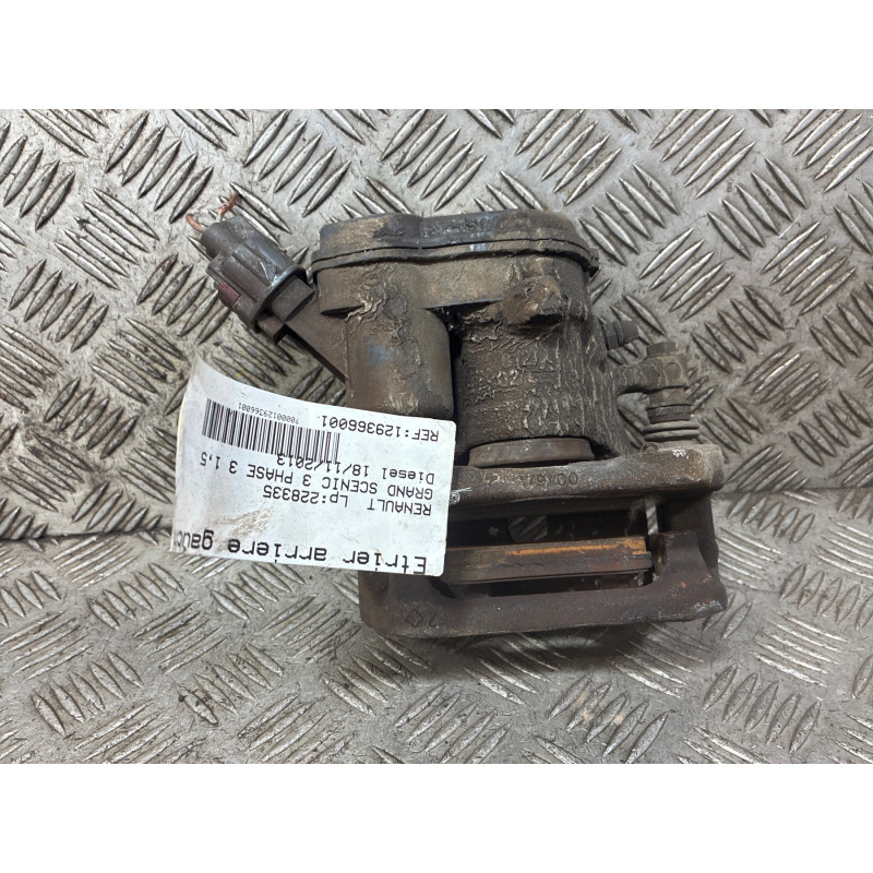 Etrier arriere gauche (freinage) RENAULT GRAND SCENIC 3 Photo n°4