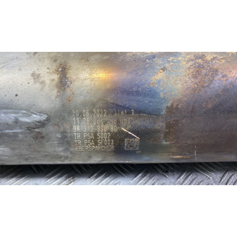 Filtre à particules (echappement) OPEL VIVARO 3 Photo n°5