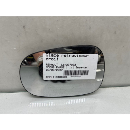 Glace retroviseur droit RENAULT MODUS Photo n°1