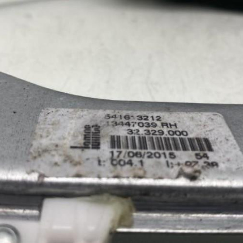 Leve vitre electrique avant droit OPEL CORSA E Photo n°5