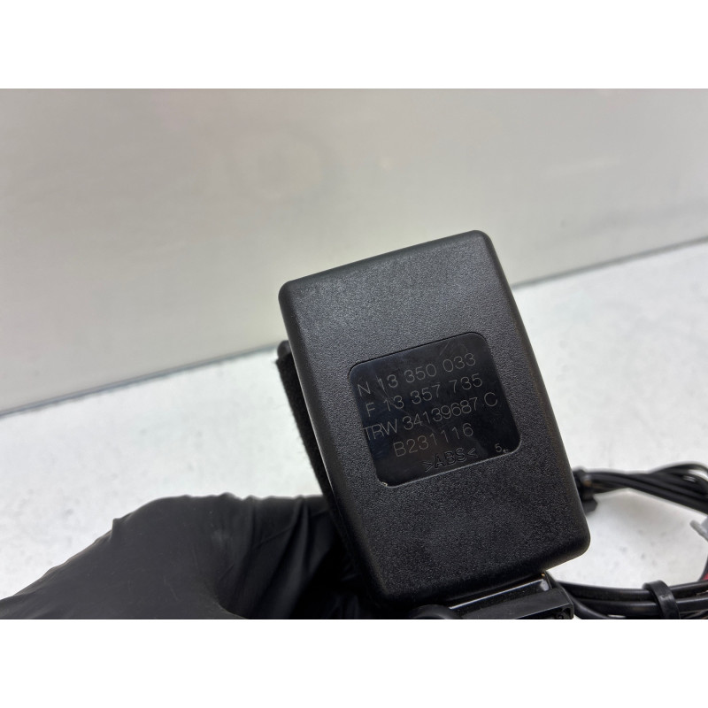 Attache ceinture arriere centrale OPEL ADAM Photo n°3